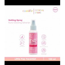 Setting Spray Kunci Glowing Seharian Anti Luntur